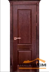 Дверь ОКА "Классик №1" глухая махагон 90 (DSW)