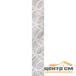 Плитка BELANI Камелот серый бордюр 9,5х60