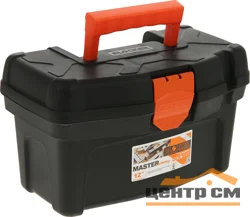 Ящик для инструментов BLOCKER Master Economy 12" чёрный/оранжевый, 320х196х188мм