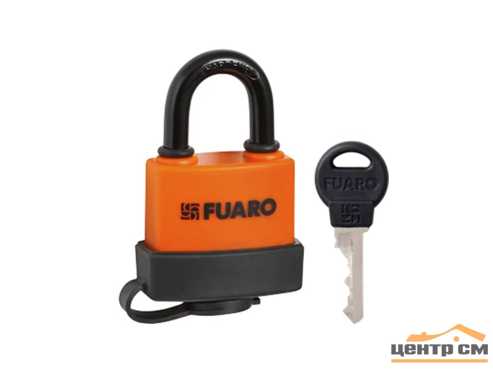 Замок навесной FUARO PL-3640 (40 мм) 3 ключа
