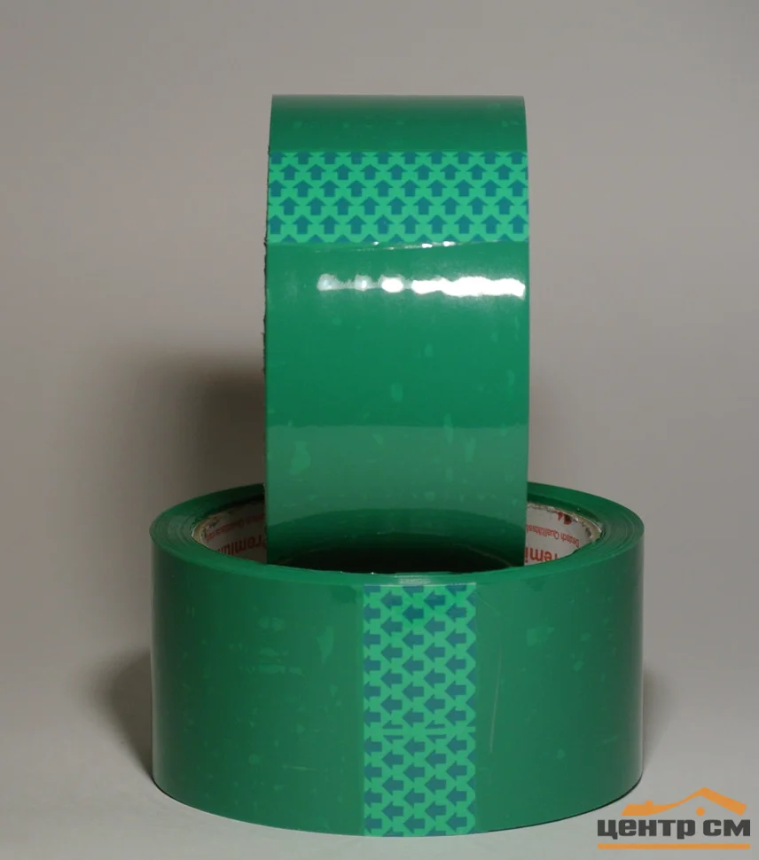 Скотч 50мм х 50м X-Glass, зеленый