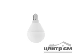 Лампа светодиодная 10W Е14 170-265V 2700K (желтый) шар (G45) Фарлайт