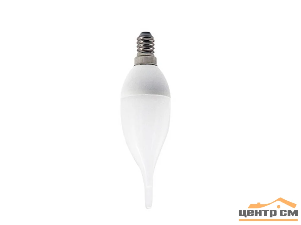 Лампа светодиодная 8W Е14 170-265V 4000K (белый) свеча на ветру (СW35) Фарлайт