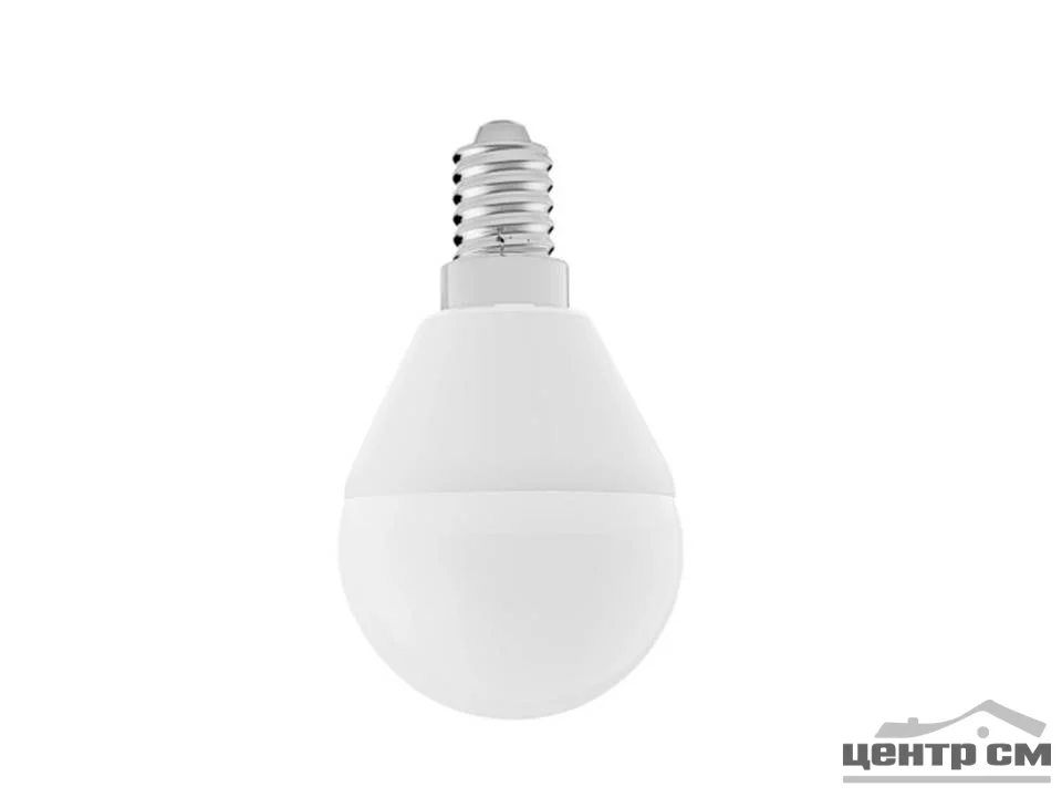 Лампа светодиодная 8W Е14 170-265V 4000K (белый) шар (G45) Фарлайт