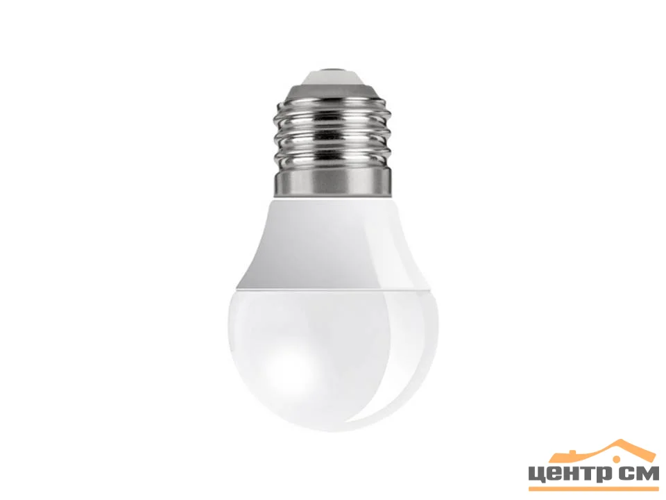Лампа светодиодная 10W Е27 170-265V 2700K (желтый) шар (G45) Фарлайт
