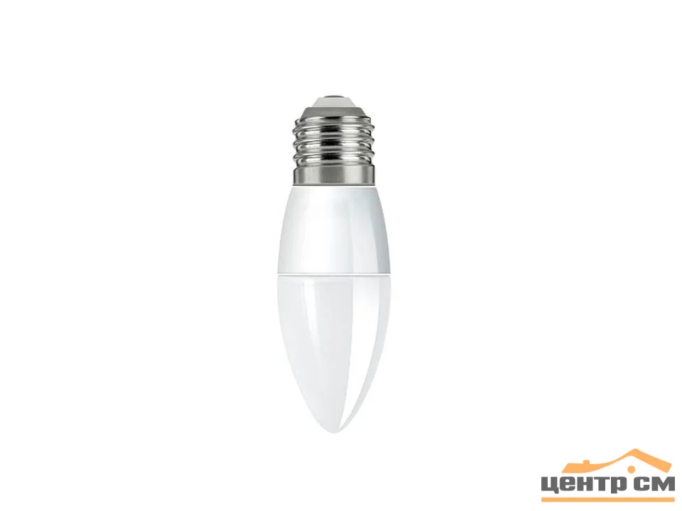 Лампа светодиодная 10W Е27 170-265V 4000K (белый) свеча (С35) Фарлайт