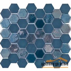 Мозаика Sixties BLUE 6 33х29,8 (размер чипа 5,0х5,0)