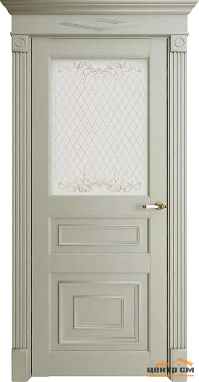 Дверь Uberture FLORENCE Модель 62001 стекло, серена светло-серый 80
