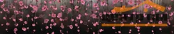 Панель-фартук АВС УФ-печать лак Цветы2 Висячие сады 2000*600*1,5мм Оптион (без лака(матовые))