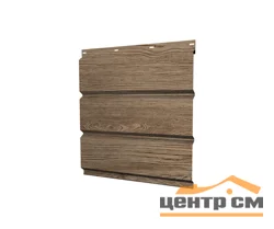 Софит металлический перфорированный Print White Wood (Беленый Дуб), 0.45мм Grandline, 0.357*3м