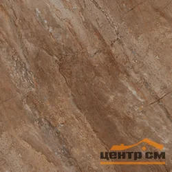 Плитка KERAMA MARAZZI Риальто коричневый светлый лаппатированный 60х60х11 арт.SG634002R