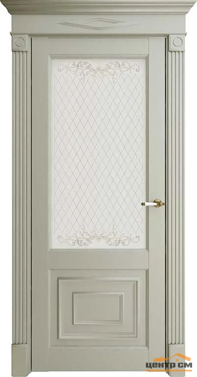 Дверь Uberture FLORENCE Модель 62002 стекло, серена светло-серый 80
