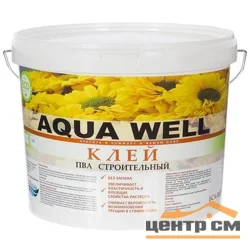 Клей ПВА строительный Aqua Well 30 кг
