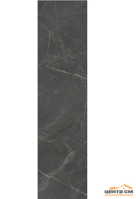 Керамогранит KERAMA MARAZZI Буонарроти серый темный обрезной 15x60x11 арт.SG316900R