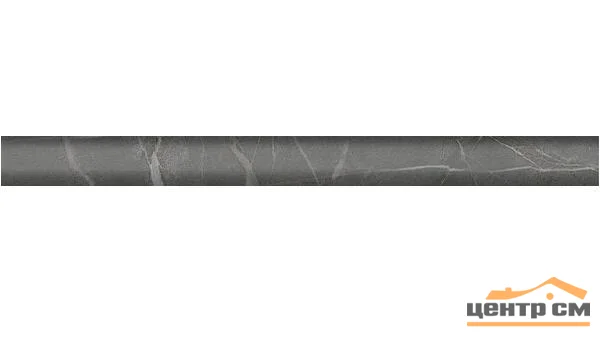 Керамогранит KERAMA MARAZZI Бордюр Буонарроти серый темный обрезной 30x2,5x19 арт.SPA045R