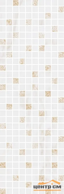 Плитка KERAMA MARAZZI Астория декор белый мозаичный 25х75х9 арт.MM12112