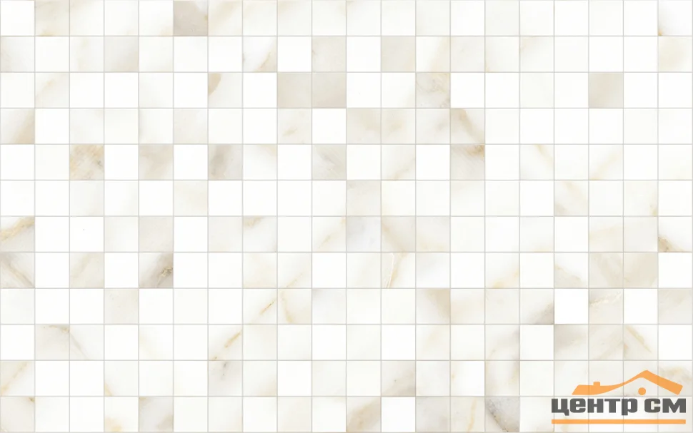 Плитка GLOBAL TILE Calacatta Gold белый стена 40*25 арт.10100001118