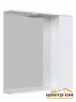 Зеркало-шкаф SANSTAR Bianco 80 П, 1 дверца