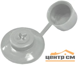 Шляпка для шиферного гвоздя прозрачная (уп 20шт)