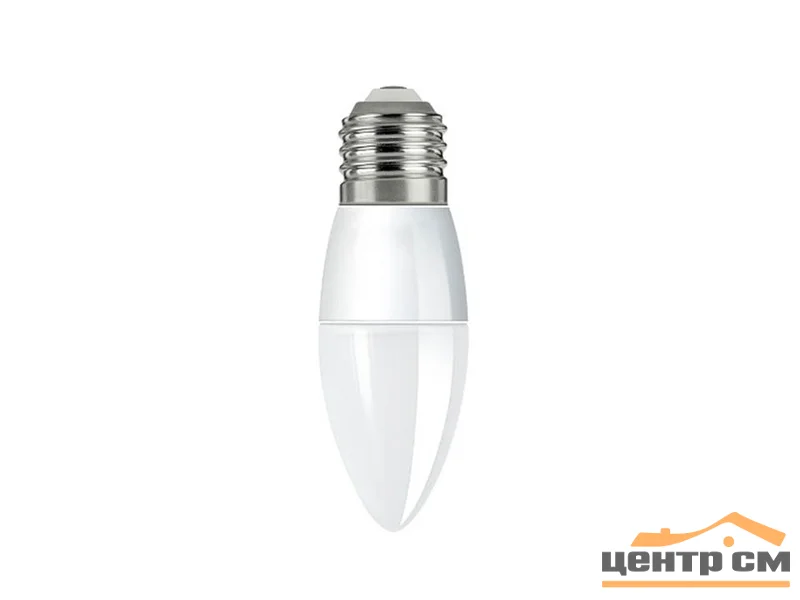 Лампа светодиодная 8W Е27 170-265V 6500К (дневной) свеча (С35) Фарлайт