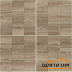 Плитка LAPARET Timber Мозаика коричневый 30х30