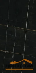 Плитка KERAMA MARAZZI Греппи черный обрезной лаппатированный 60x119,5x11 арт.SG567102R