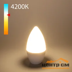 Лампа светодиодная 8W E14 220V 4200K (белый) Свеча СD LED Elektrostandard, BLE1403