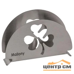 Салфетница MALLONY FOGLIO из нержавеющей стали (клевер)
