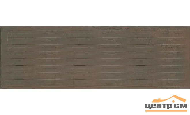 Плитка KERAMA MARAZZI Раваль коричневый структура обрезной стена 30x89,5x12,5 арт. 13070R