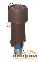 Вентилятор KROVENT Moto R 190/125 коричневый (RAL 8017) 106472