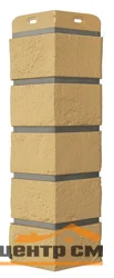 Угол наружный Grandline песочный со швом RAL 7006 (Состаренный кирпич) 0,12*0,39 м