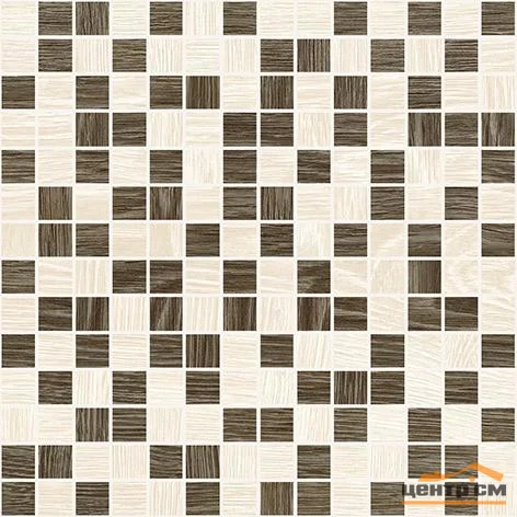 Плитка LAPARET Lima мозаика коричневая 30х30