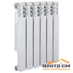 Радиатор STI алюминий 500/80мм, 6 секции
