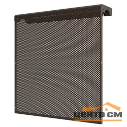 Экран радиаторный ДМЭР перфорированный 590x610x140, 6-ти секционный, сталь, коричневый, ЭРА