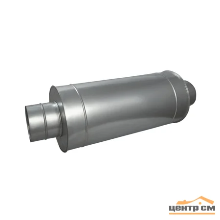 Шумоглушитель, серия MDG, для круглых воздуховодов, L600, D160, оцинкованная сталь , ЭРА