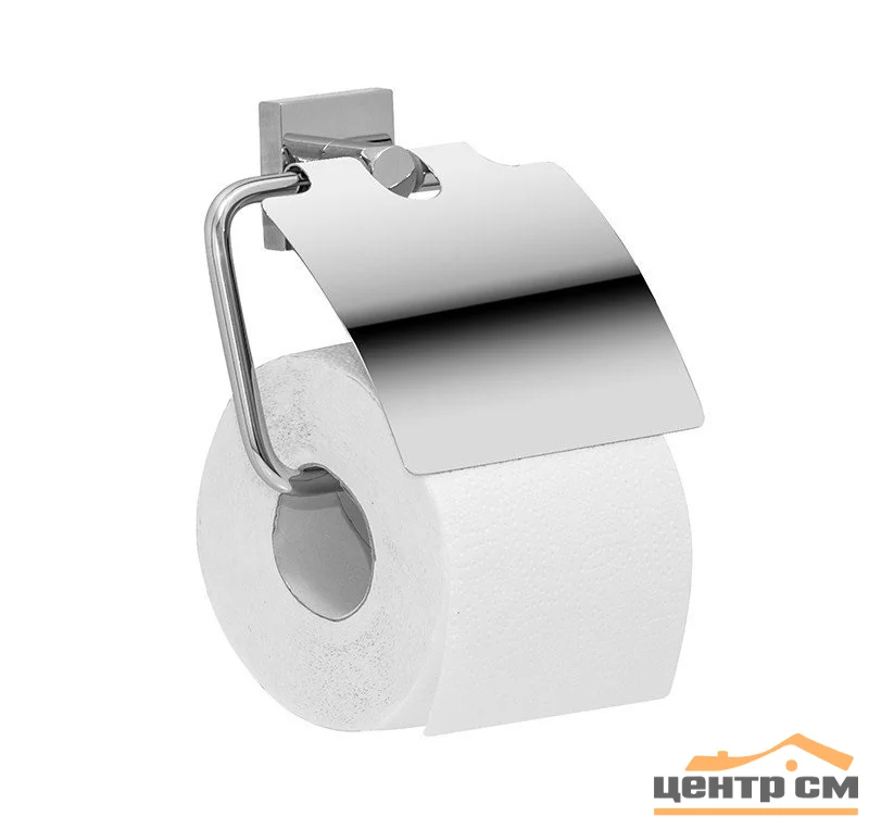 Держатель для туалетной бумаги с крышкой, латунь, Edifice, ID