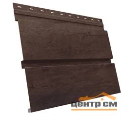 М/сайдинг Квадро брус (GL) Print Elite Antique Wood (Античный Дуб) толщина 0,45мм, размер 0,34*2.7 м.п. (в пленке)