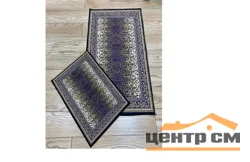 Набор ковриков для ванной ZALEL decorative цифровая печать без бахромы deco 1 (60*100, 40*60) прямоуголные (2 шт)