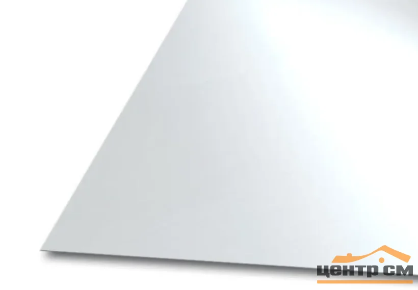 Плоский лист PE RAL 9003 (сигнально-белый), 0.4мм , 1.25*2,2м (В пленке)