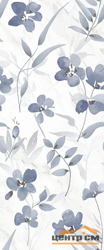 Плитка GRACIA CERAMICA Scarlett white decor 01 250x600