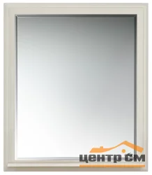Зеркало Misty Шармель 80 светло-бежевая эмаль с полочкой