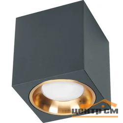 Светильник точечный Feron 35W MR16, 230V, GU10, черный, золото, ML1754