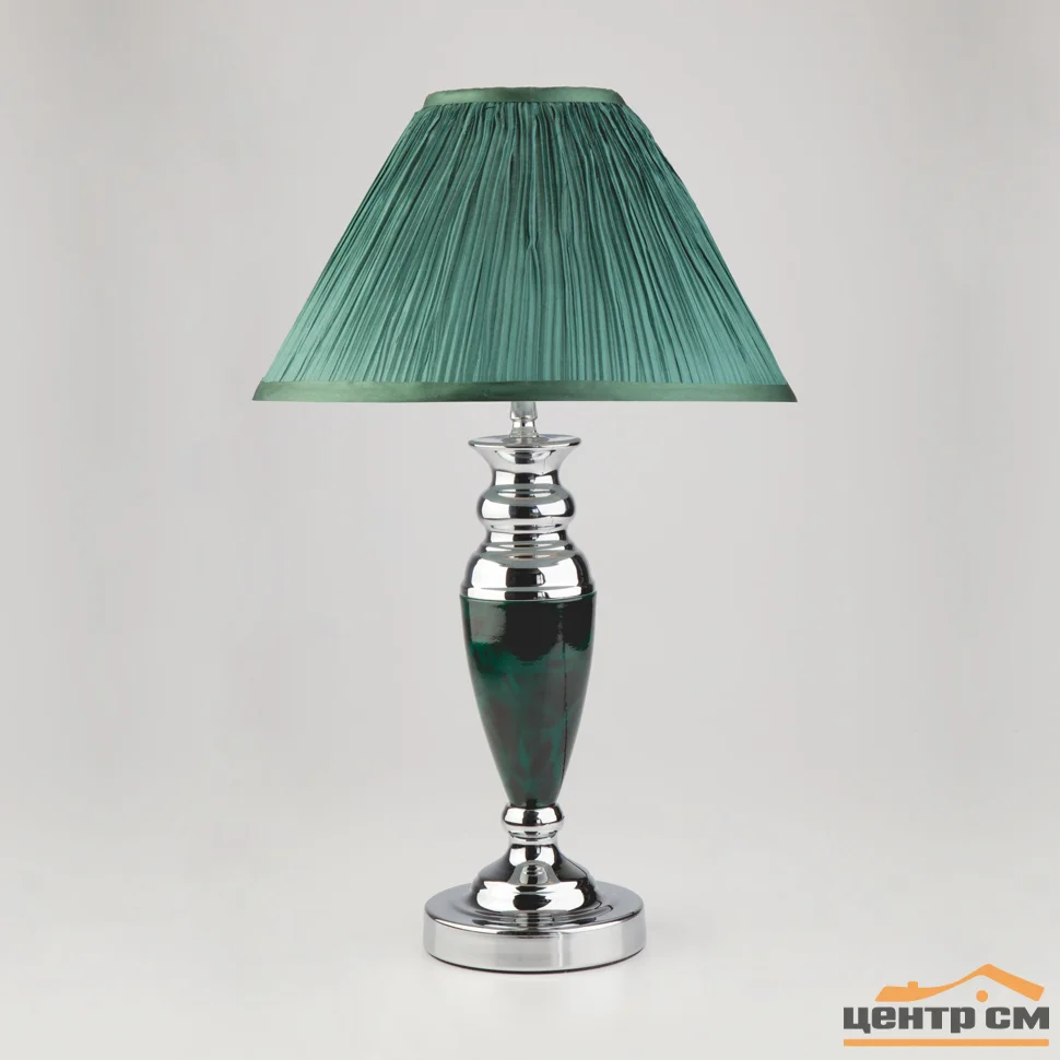 Лампа настольная 008 W A/1T GR арматура + колпак (зеленый)