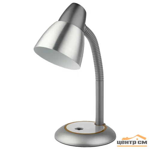 Лампа настольная ЭРА N-115-E27-40W-GY серый