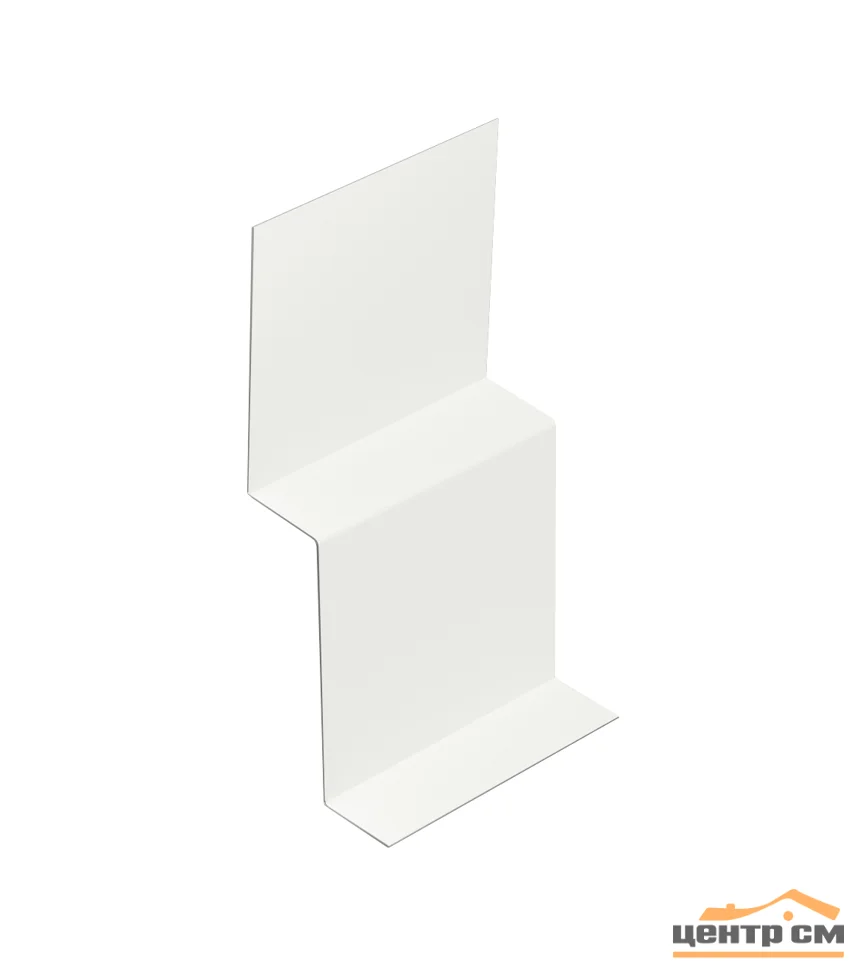 сигнальный белый ral 9003. белый штукатурный фасад ral 9003. планка угла внутреннего сложного 75х3000. фасонное изделие (пэ оц-01-бц бесцветный. сигнальный белый ral 9003.