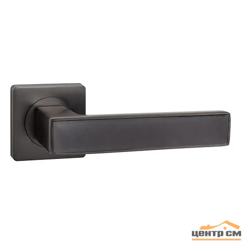 Ручка дверная AJAX OPTIMA plus JK 51 GR/BL-24 графит/черный никель
