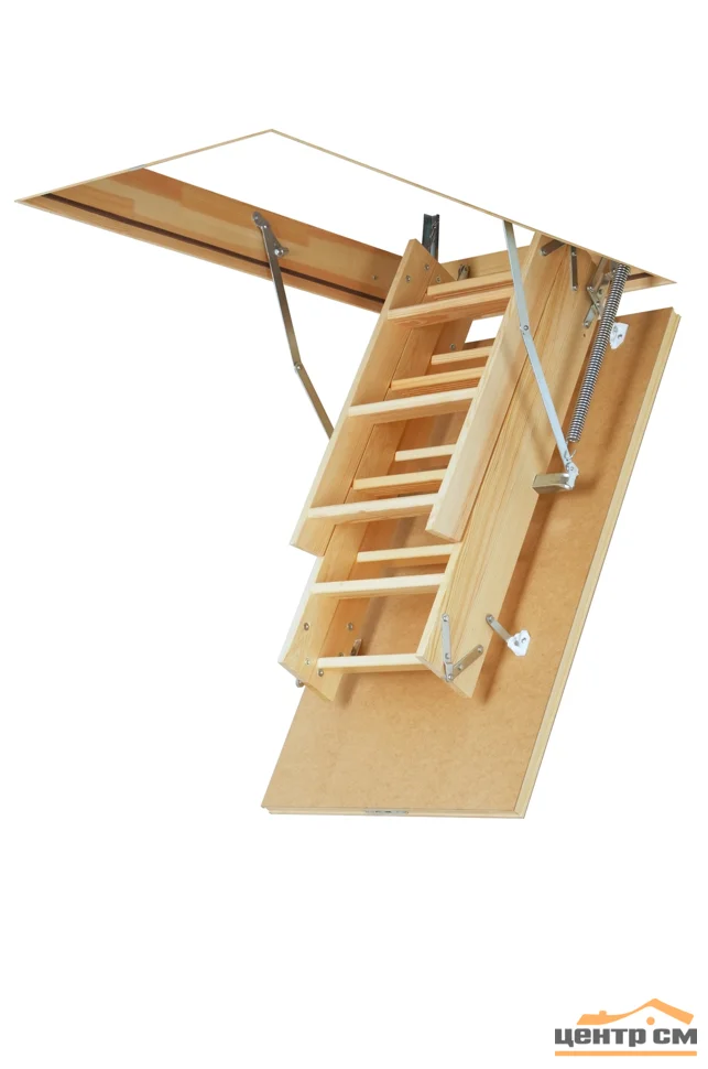 Лестница деревянная складная LWS SMART 160 кг, 120х70,280 см