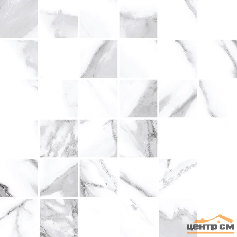 Плитка LAPARET Suite белый мозаика микс 29,7х29,7