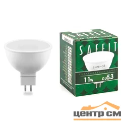 Лампа светодиодная 11W G5.3(MR16) 230V 6400K (дневной) SAFFIT, SBMR1611