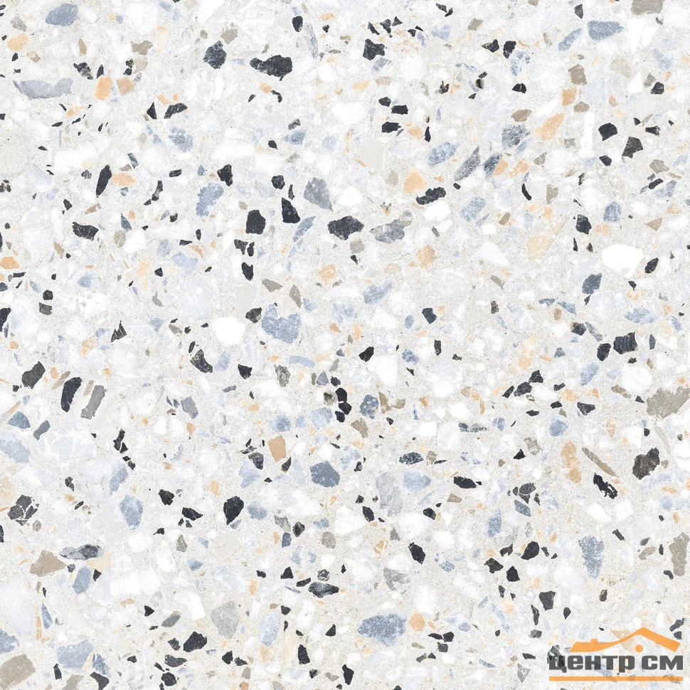 Керамогранит AlmaCeramica Terrazzo 570*570*9 лаппатированый арт.GFU57TRZ07L